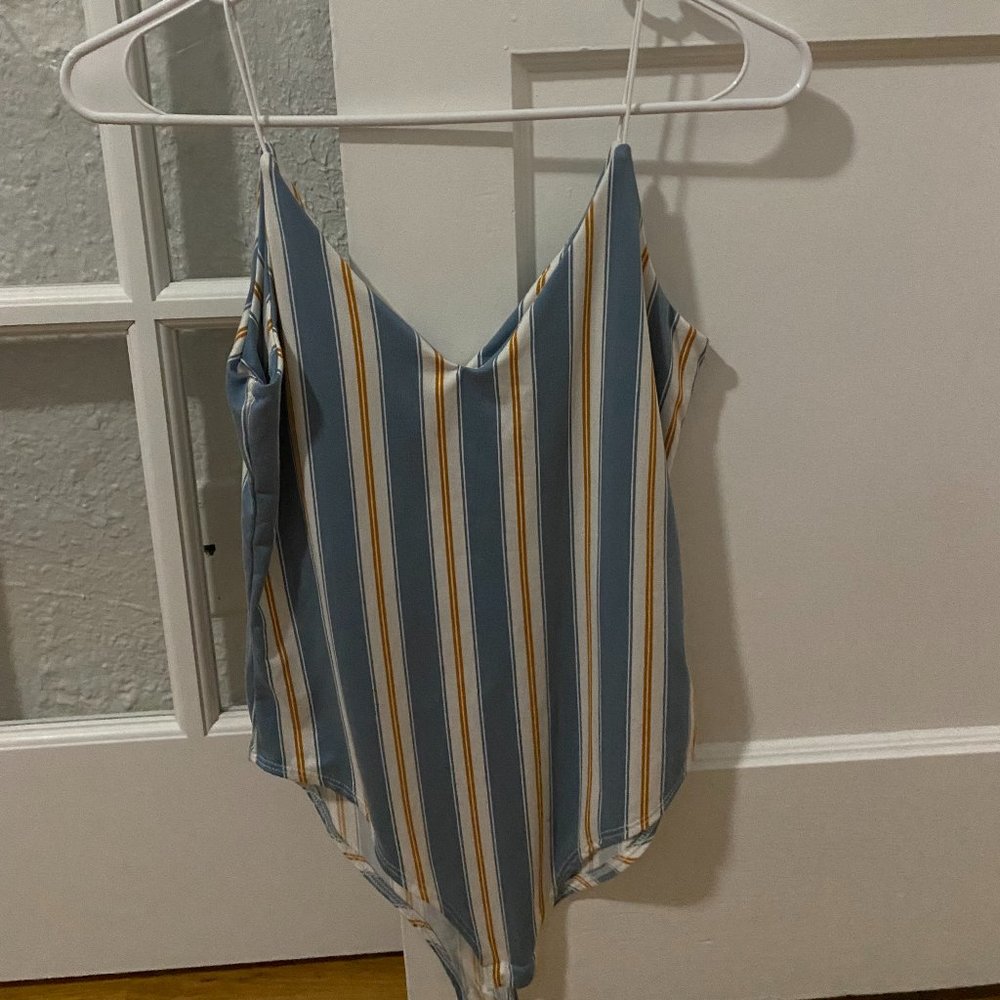 Striped Bodysuit